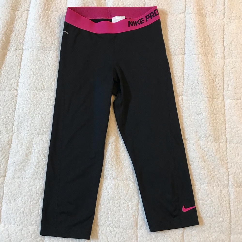 Nike Pro Cropped Training Pants View 2